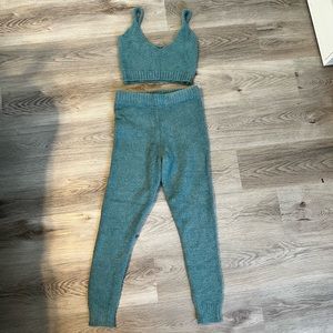 Fashion nova cozy teddy set